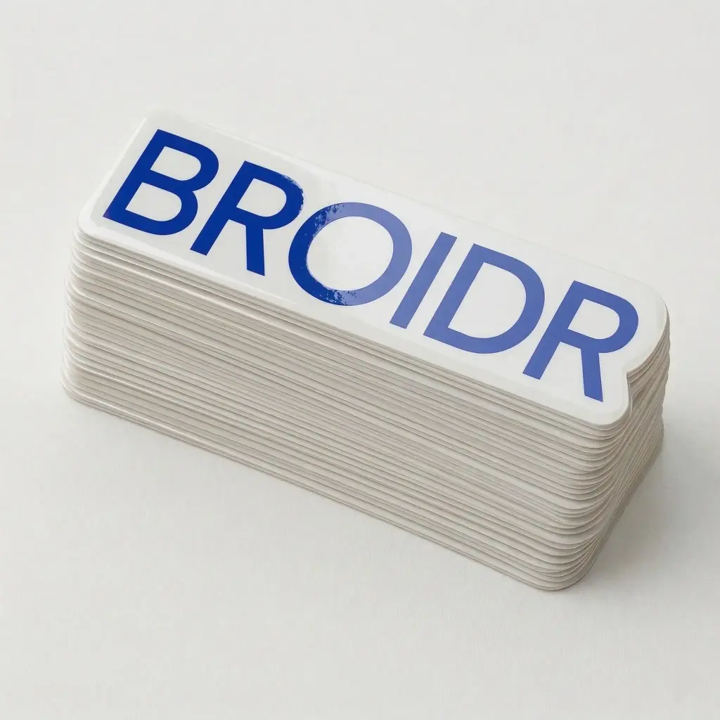 Die Cut Stickers Large (100*100mm) by BROIDR